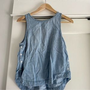 Cloth and stone terry cloth tank top size XS